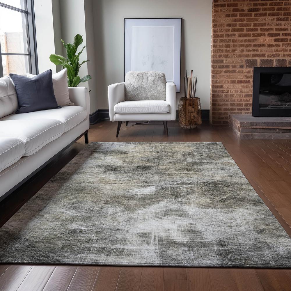 Chantille ACN596 Brown 3' x 5' Rug. Picture 6