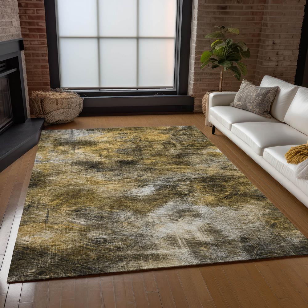 Chantille ACN596 Brown 3' x 5' Rug. Picture 7