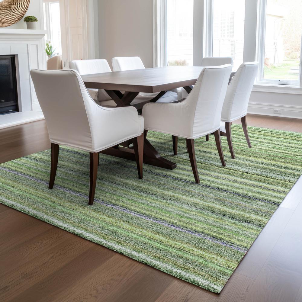 Chantille ACN598 Green 3' x 5' Rug. Picture 6