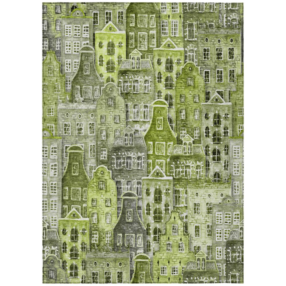 Chantille ACN600 Green 3' x 5' Rug. Picture 1