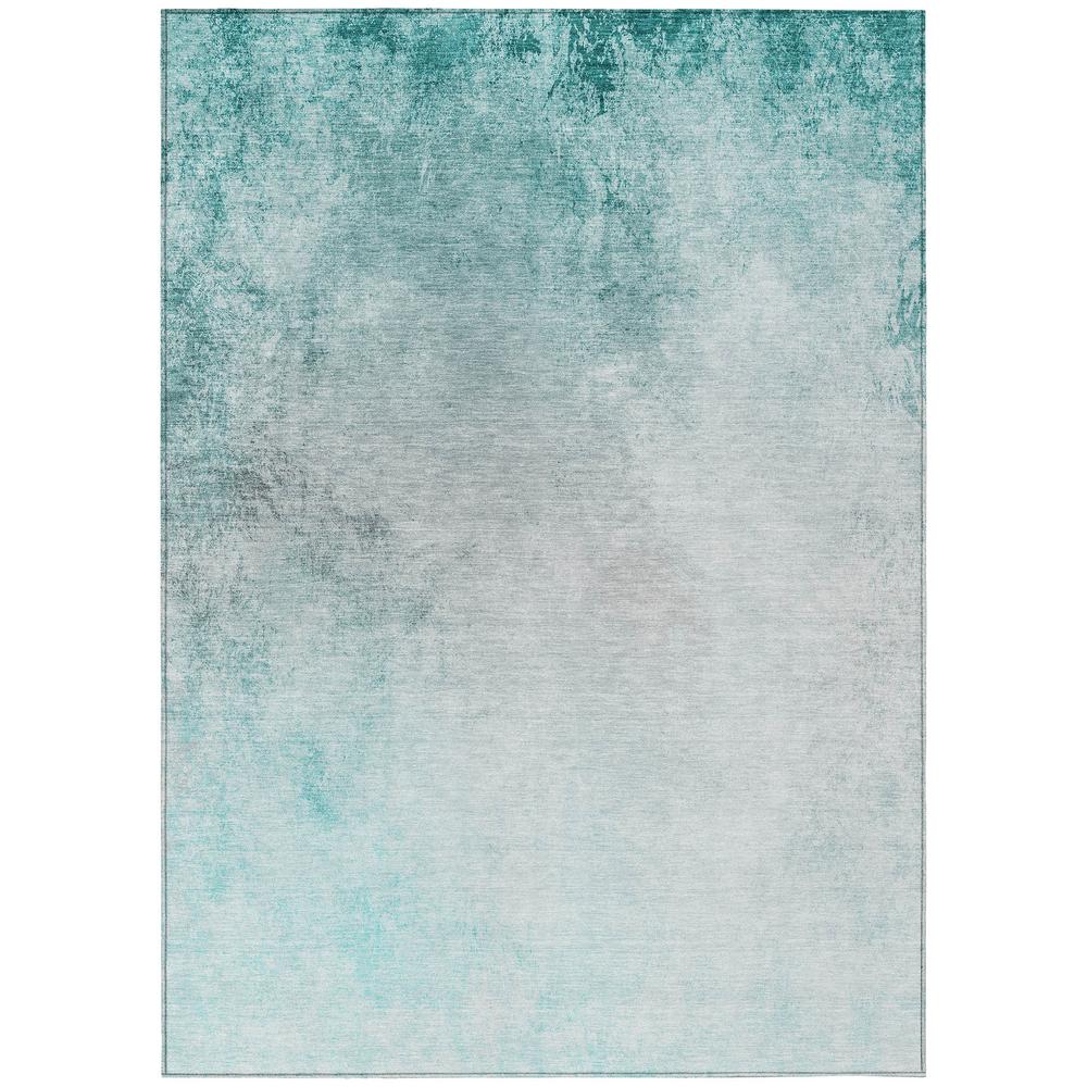 Chantille ACN601 Teal 3' x 5' Rug. Picture 1