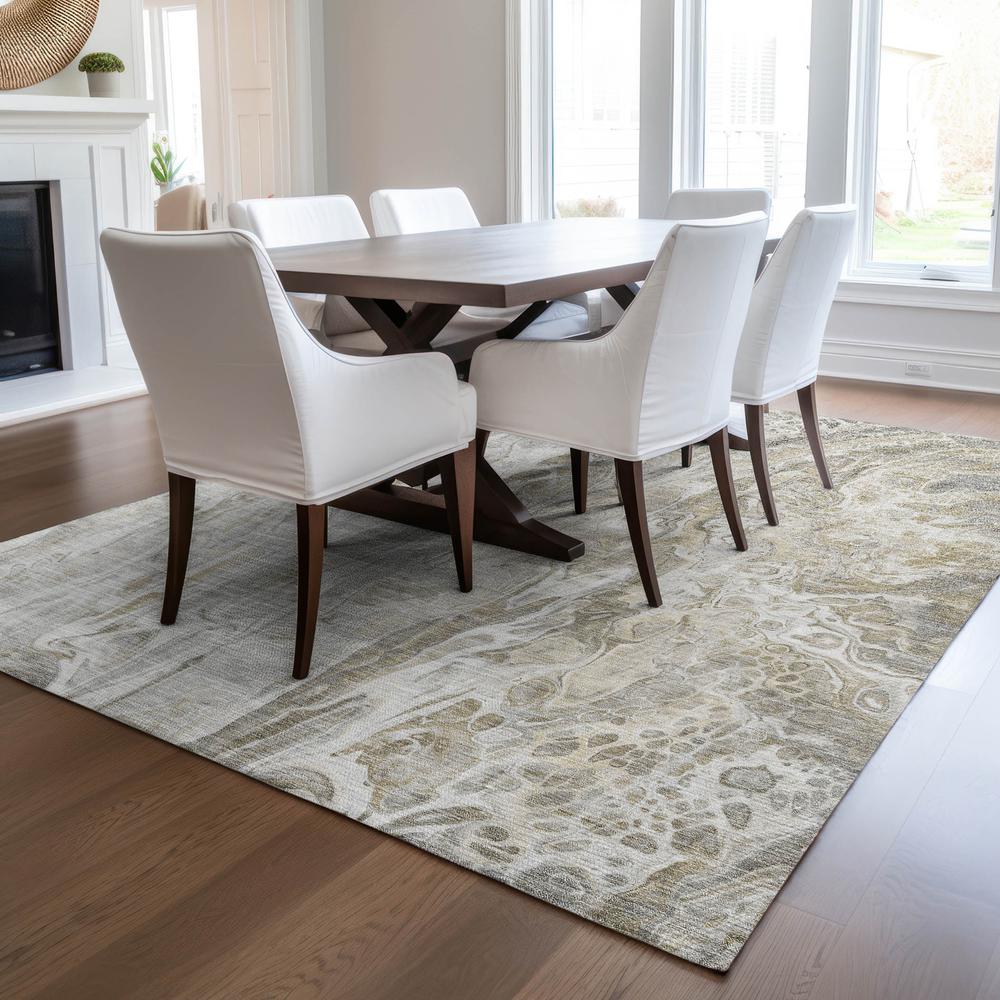Chantille ACN602 Brown 3' x 5' Rug. Picture 6