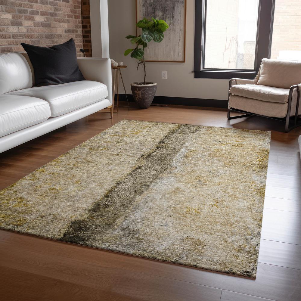 Chantille ACN605 Brown 3' x 5' Rug. Picture 6