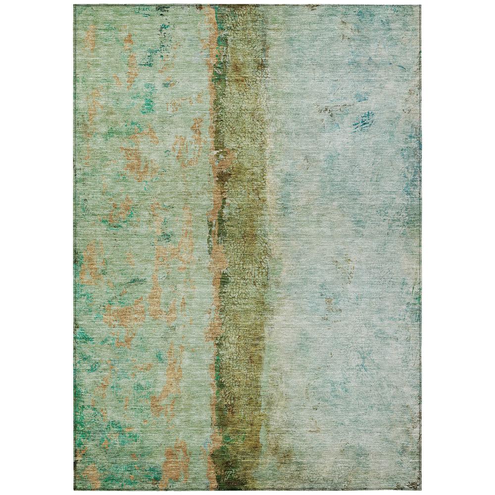 Chantille ACN605 Green 3' x 5' Rug. Picture 1