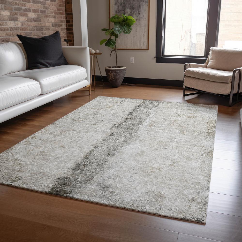 Chantille ACN605 Brown 3' x 5' Rug. Picture 7