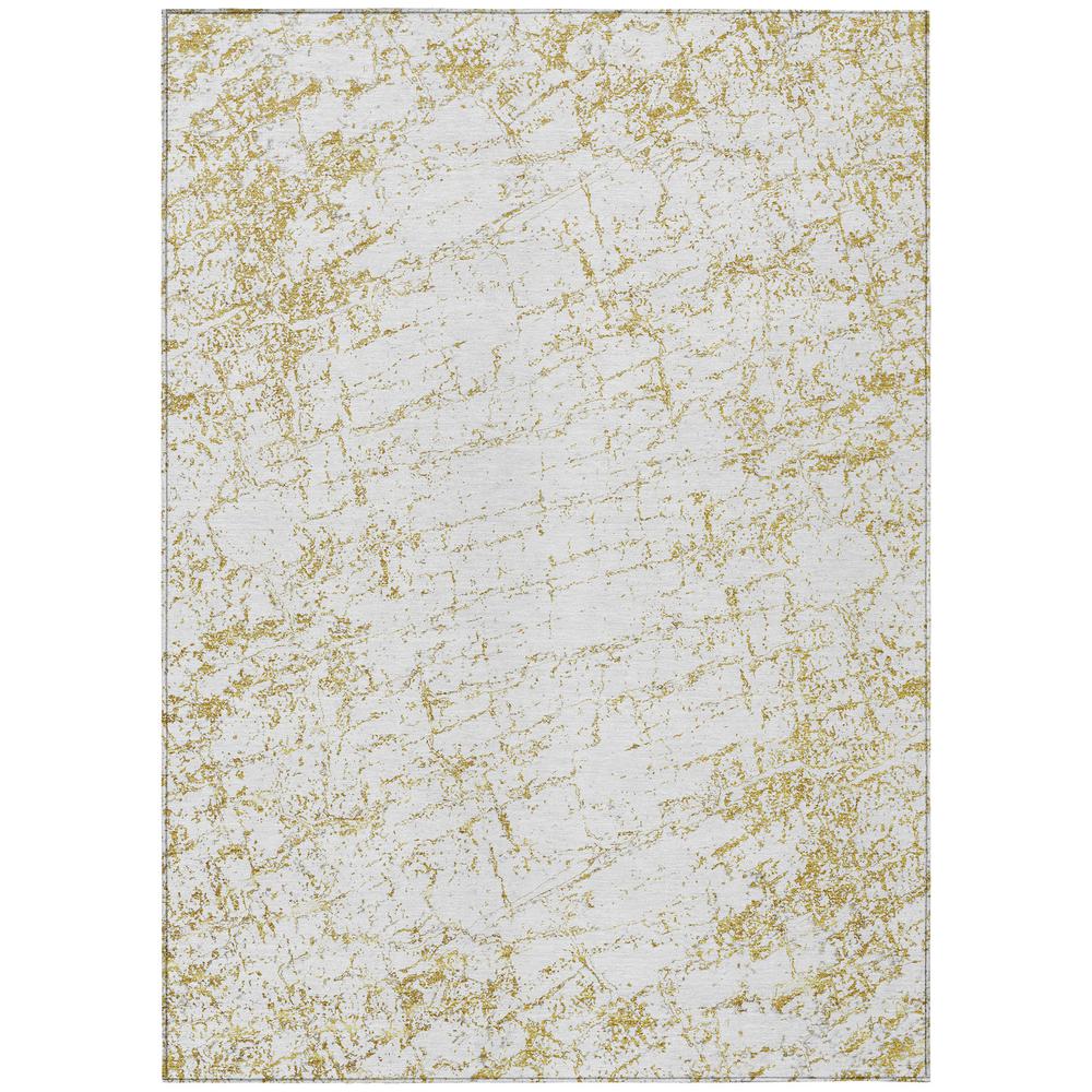 Chantille ACN606 Gold 3' x 5' Rug. Picture 1