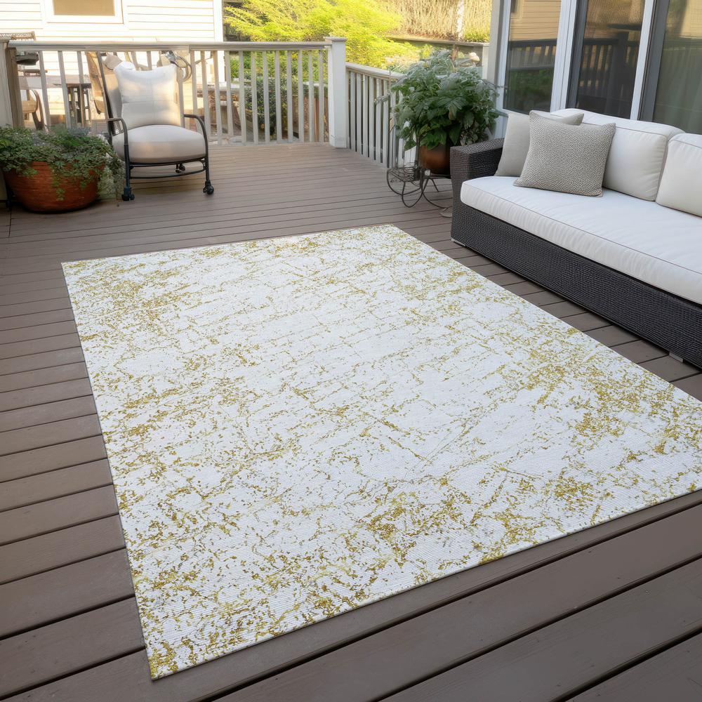 Chantille ACN606 Gold 2'6" x 3'10" Rug. Picture 9