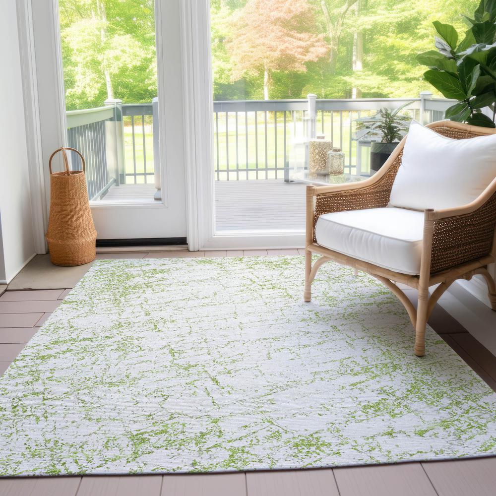 Chantille ACN606 Green 3' x 5' Rug. Picture 7