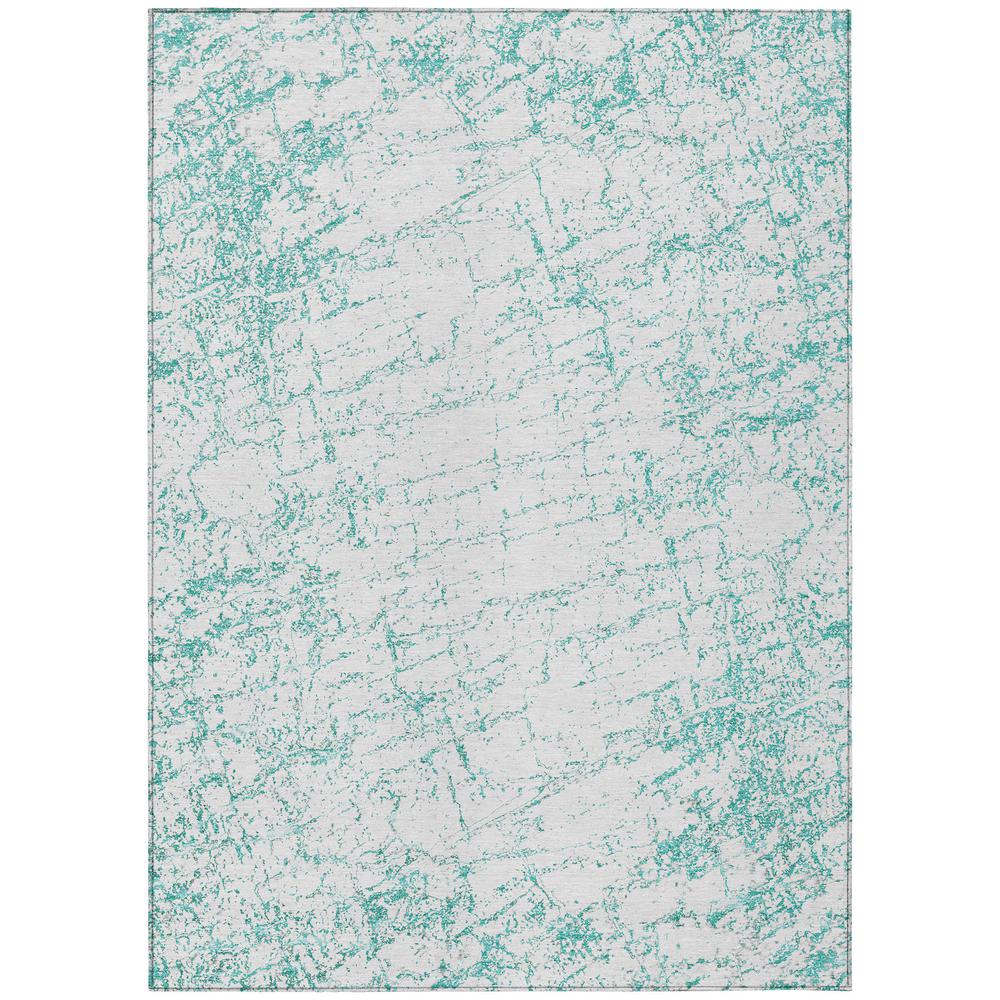 Chantille ACN606 Teal 3' x 5' Rug. Picture 1