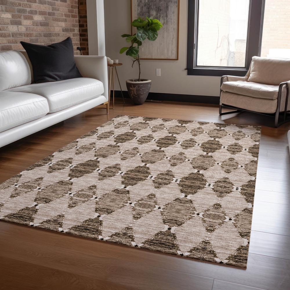 Chantille ACN610 Brown 3' x 5' Rug. Picture 6