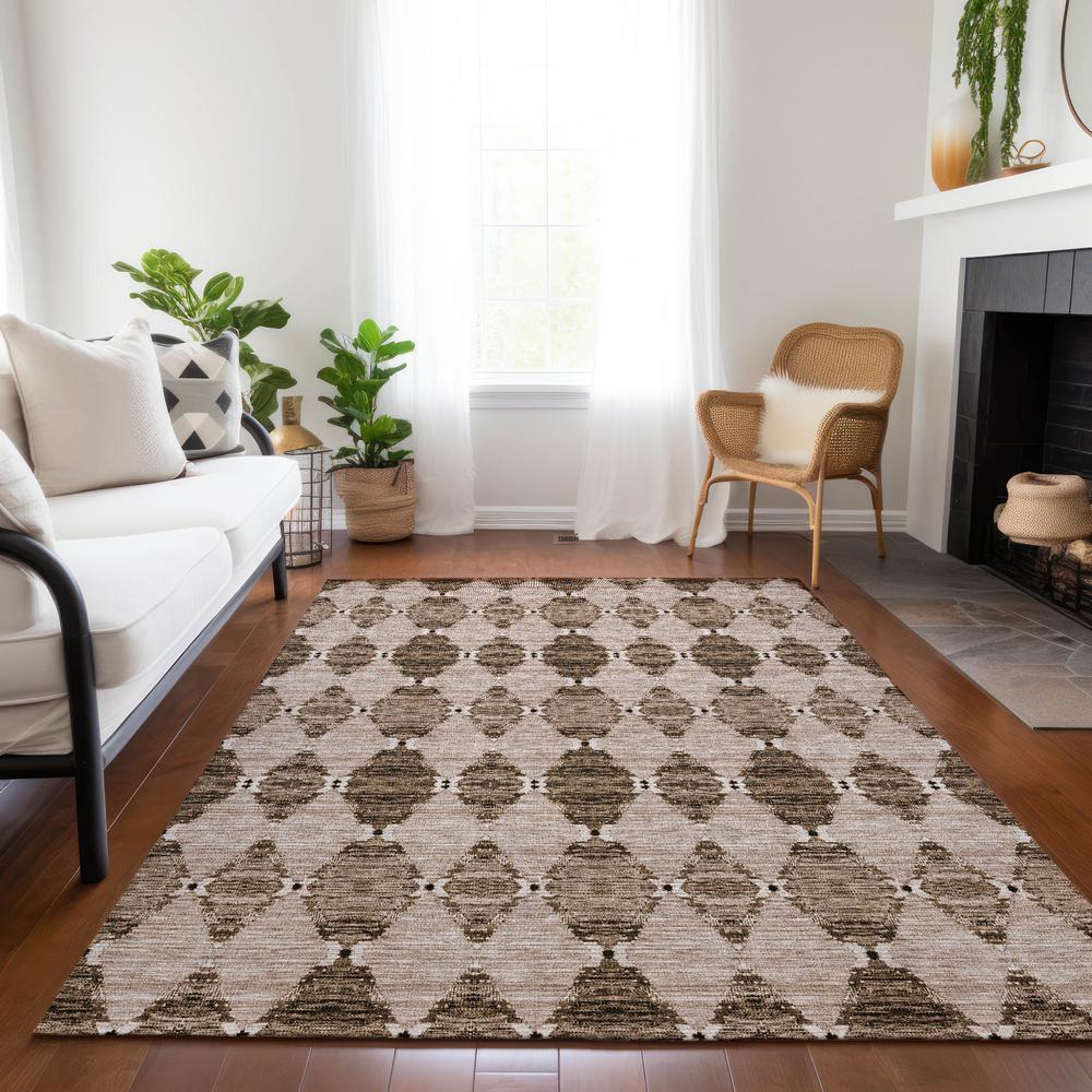 Chantille ACN610 Brown 3' x 5' Rug. Picture 7