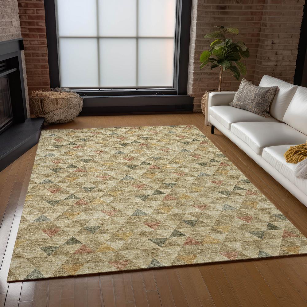 Chantille ACN612 Brown 3' x 5' Rug. Picture 7