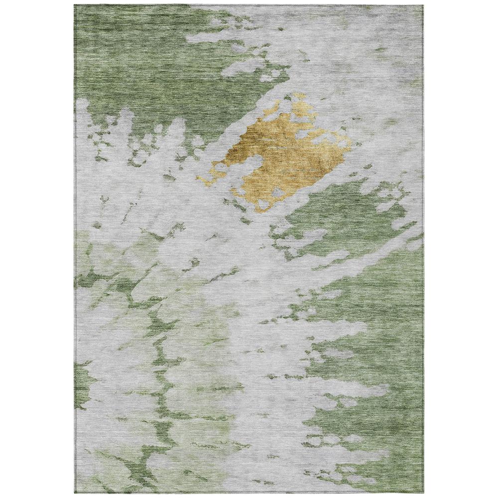 Chantille ACN614 Green 3' x 5' Rug. Picture 1