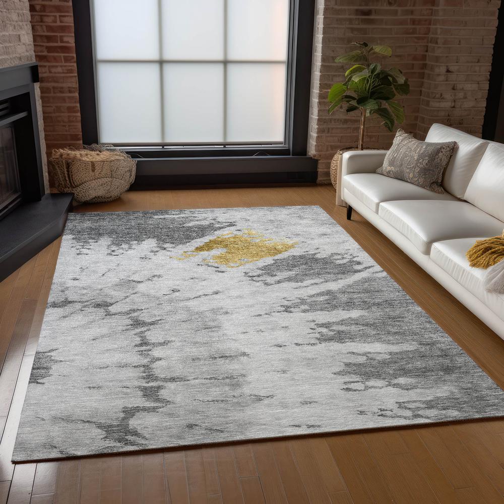 Chantille ACN614 Gray 3' x 5' Rug. Picture 7