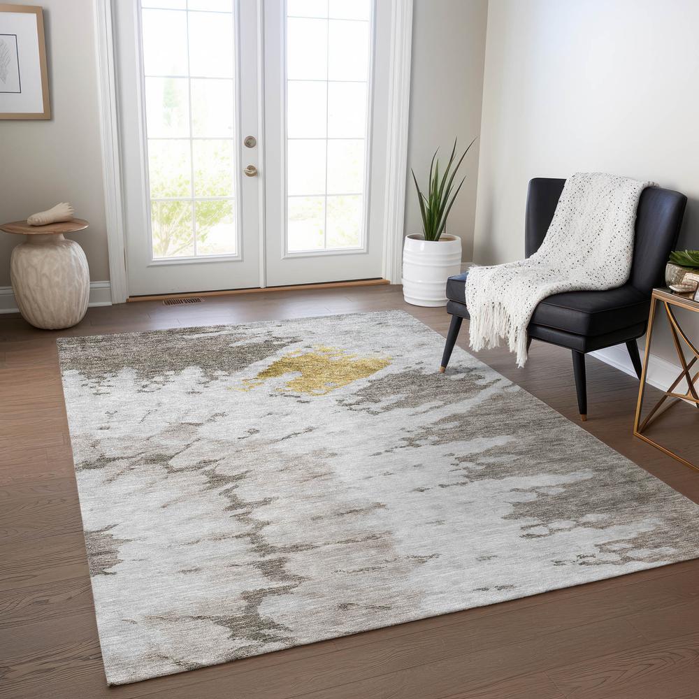 Chantille ACN614 Brown 3' x 5' Rug. Picture 6