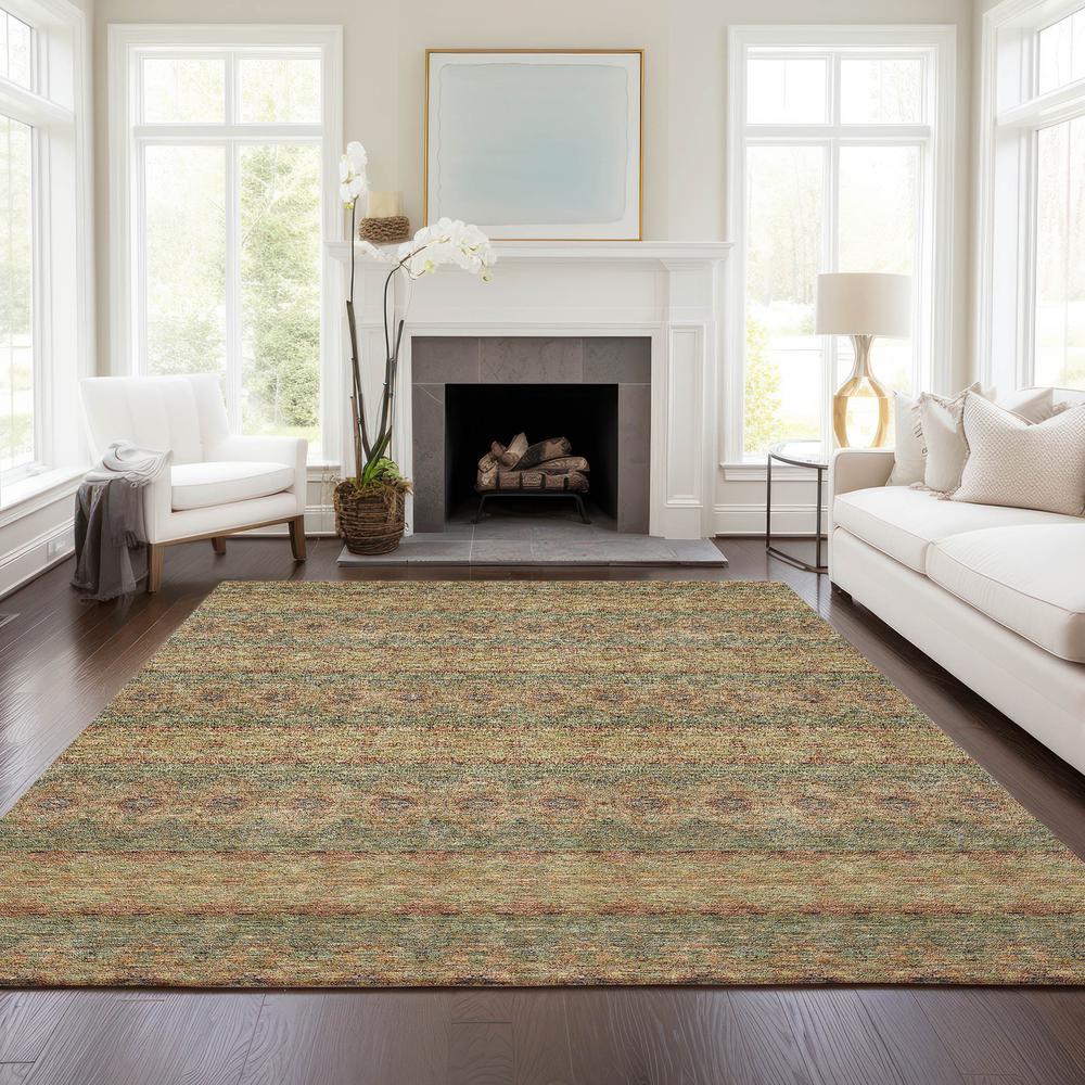 Chantille ACN615 Green 3' x 5' Rug. Picture 6