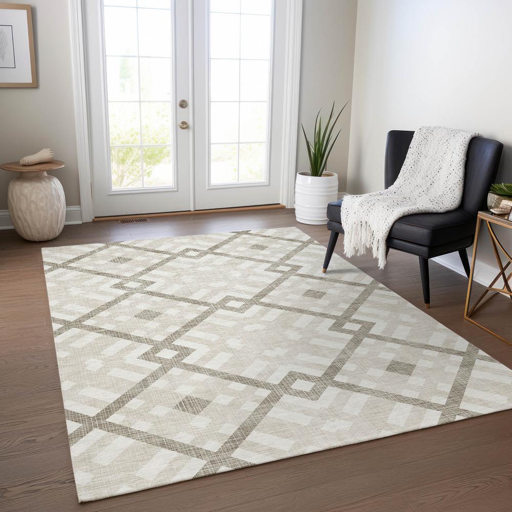 Chantille ACN616 Brown 3' x 5' Rug. Picture 6