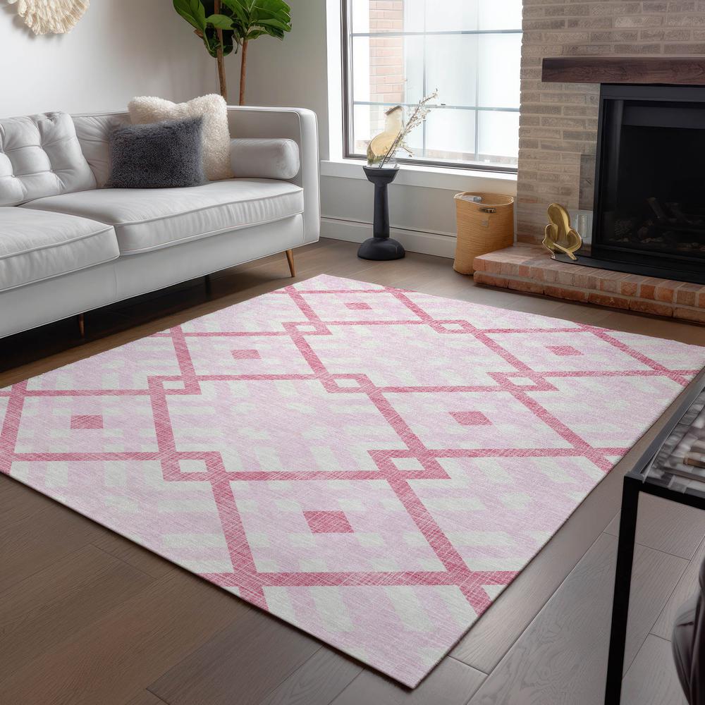 Chantille ACN616 Pink 3' x 5' Rug. Picture 7
