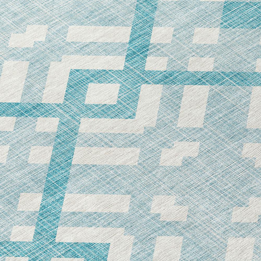 Chantille ACN616 Teal 2'3" x 7'6" Rug. Picture 5