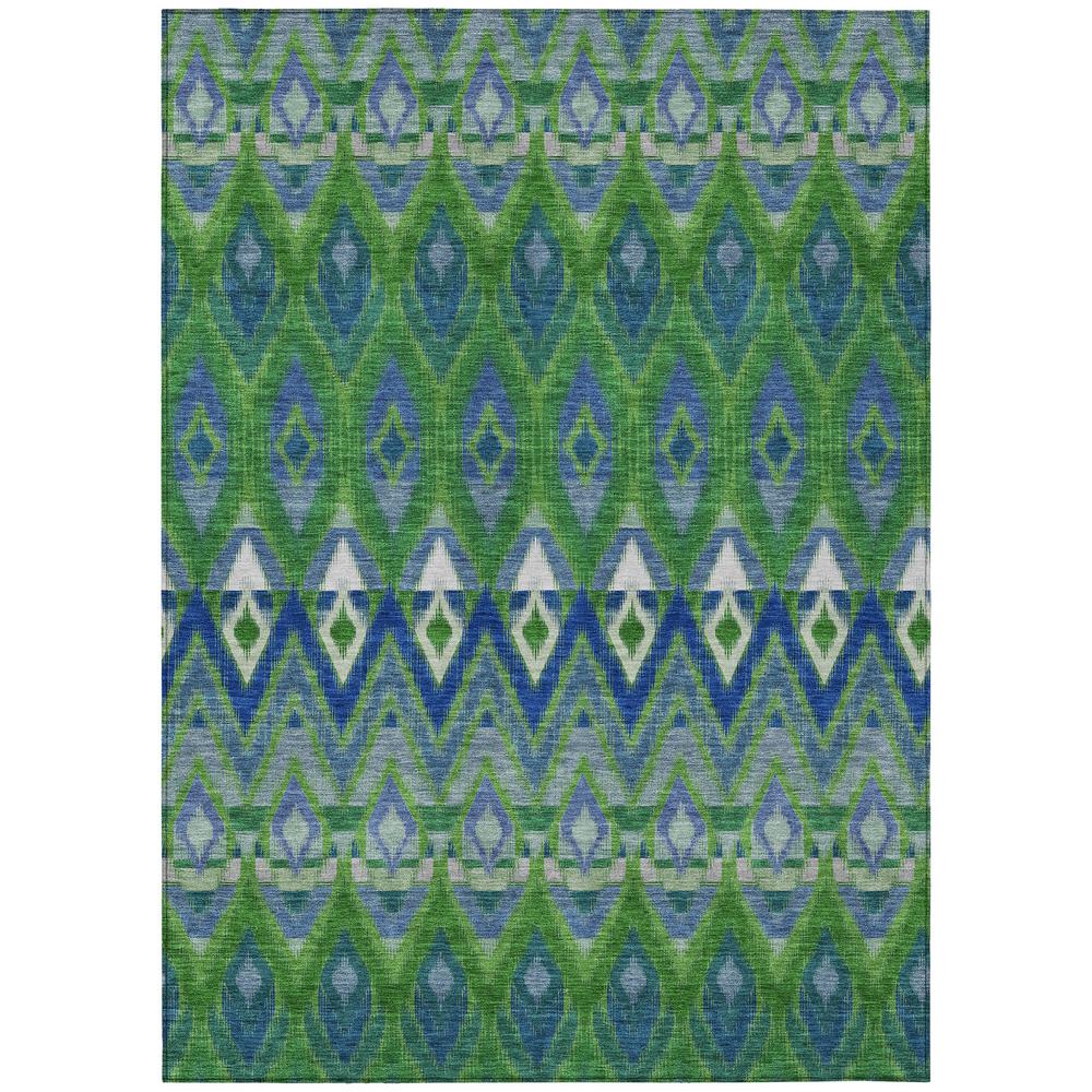 Chantille ACN617 Green 3' x 5' Rug. Picture 1