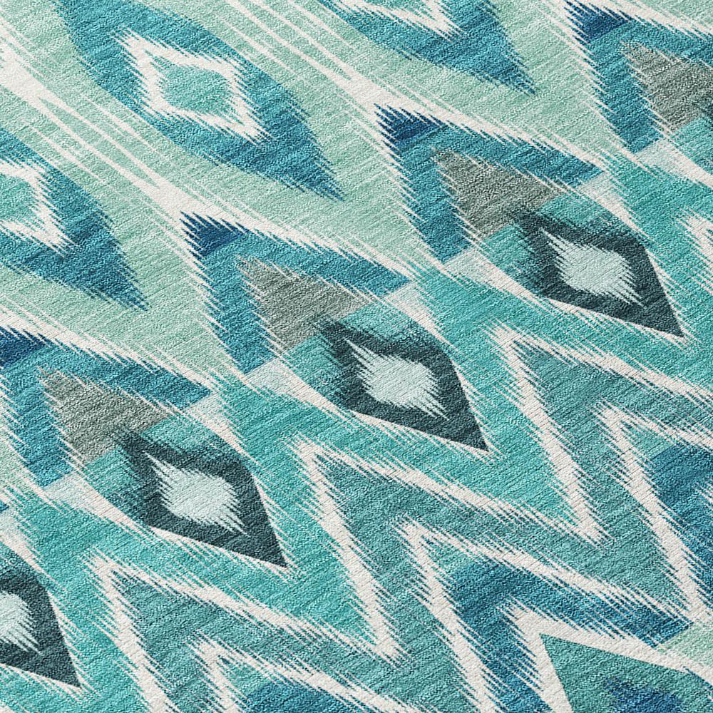 Chantille ACN617 Teal 2'3" x 7'6" Rug. Picture 5