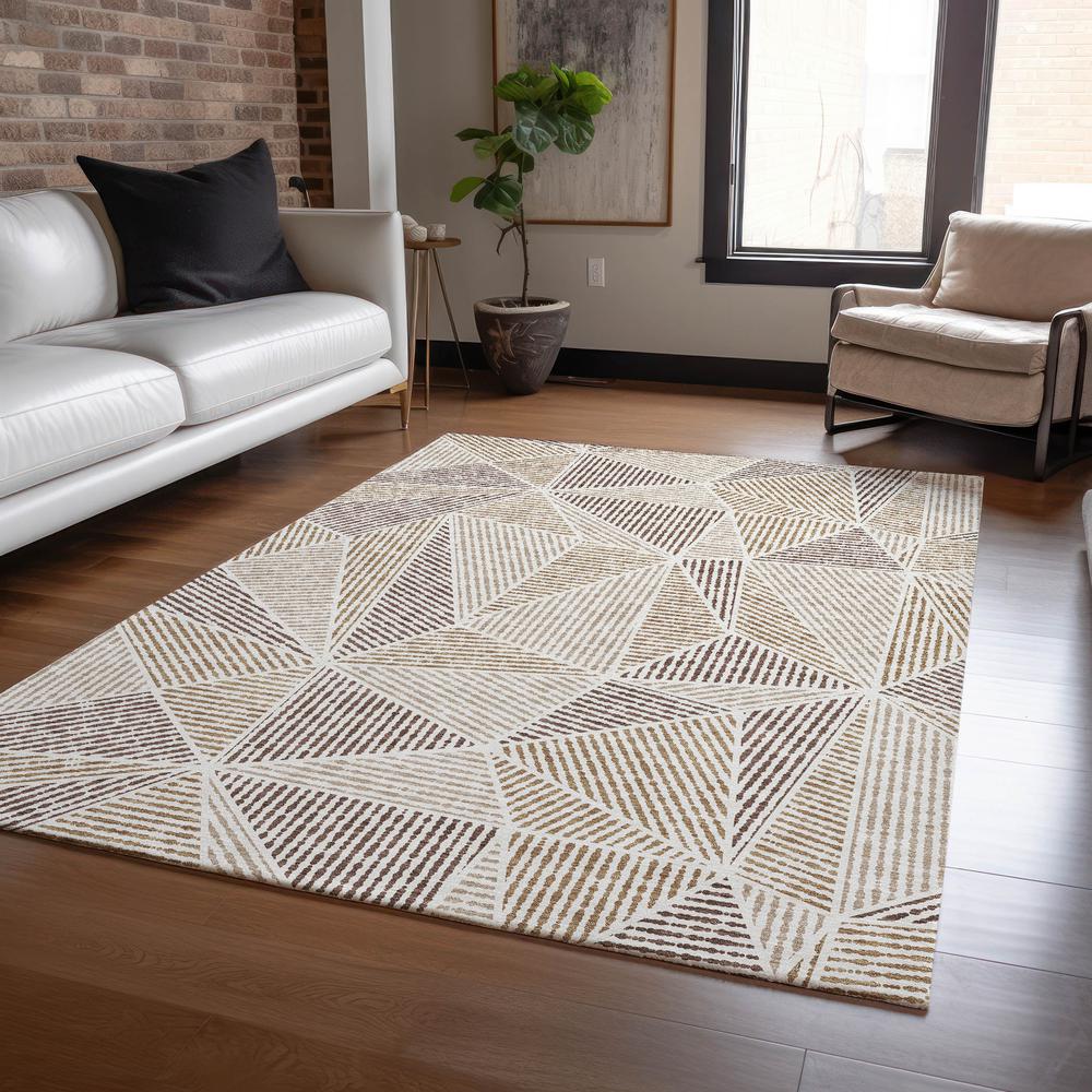 Chantille ACN618 Brown 3' x 5' Rug. Picture 6