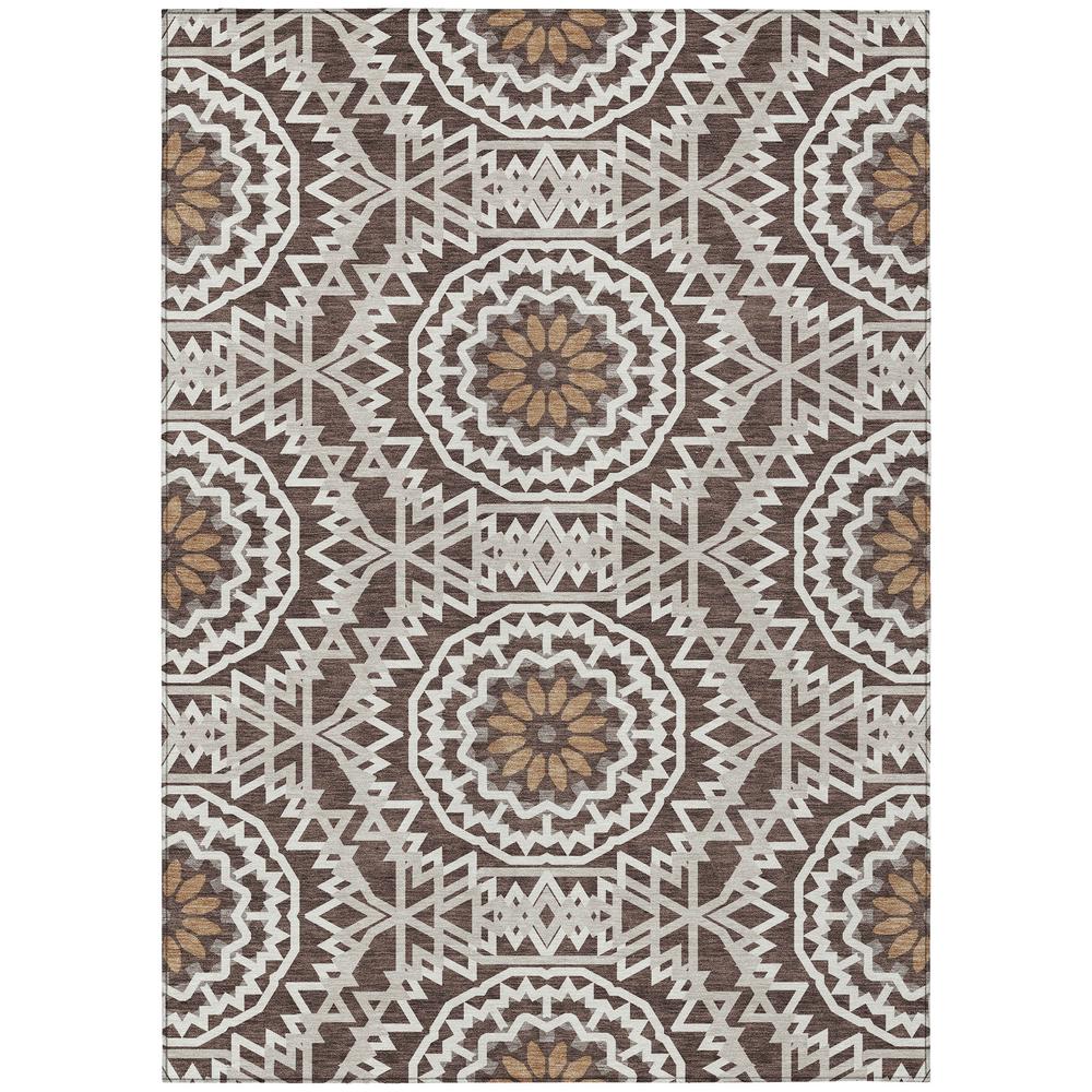 Chantille ACN619 Brown 3' x 5' Rug. Picture 1