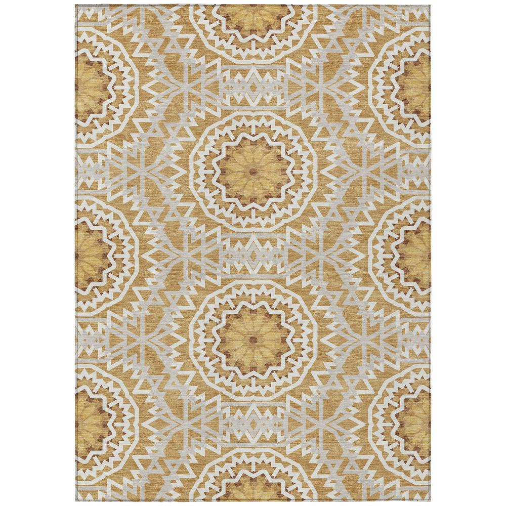 Chantille ACN619 Gold 3' x 5' Rug. Picture 1