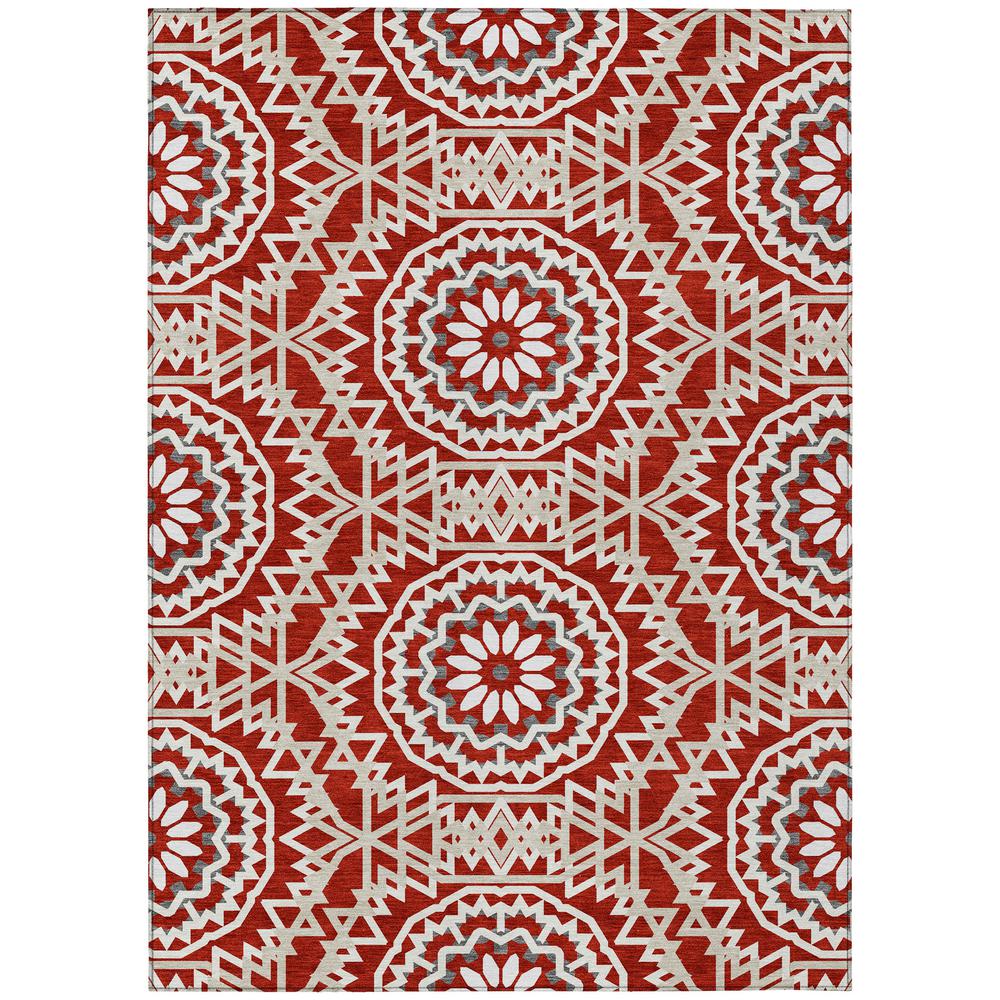 Chantille ACN619 Red 3' x 5' Rug. Picture 1
