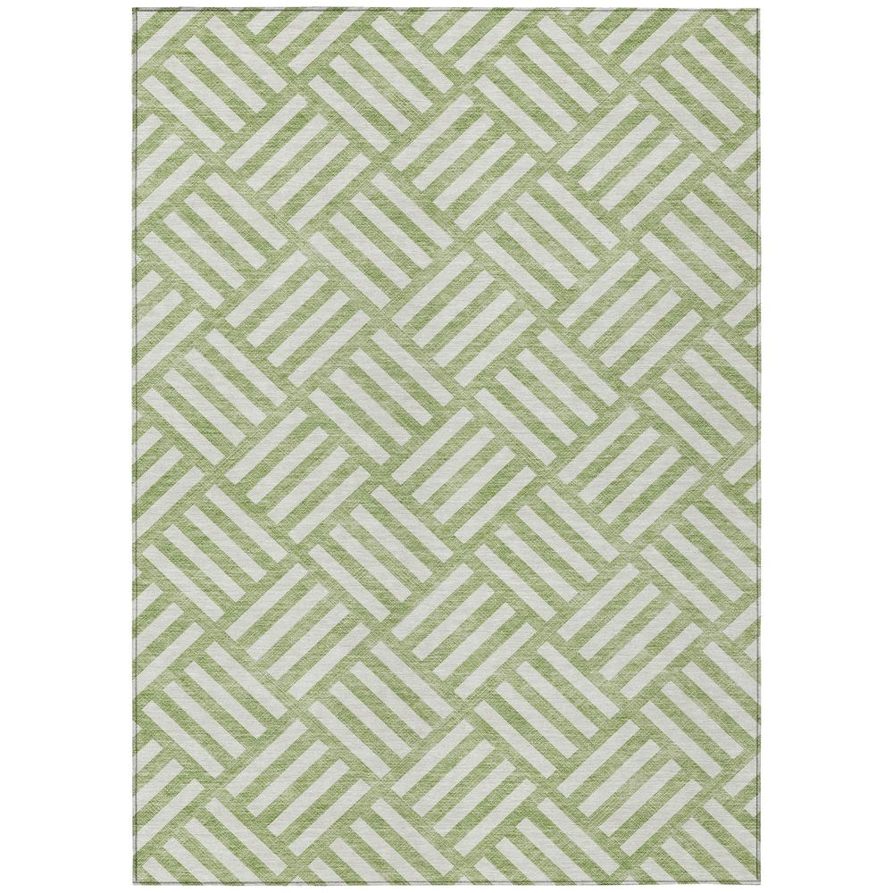 Chantille ACN620 Green 3' x 5' Rug. Picture 1