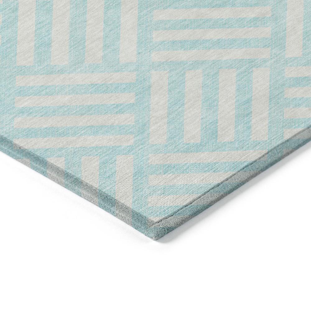 Chantille ACN620 Teal 2'3" x 7'6" Rug. Picture 3