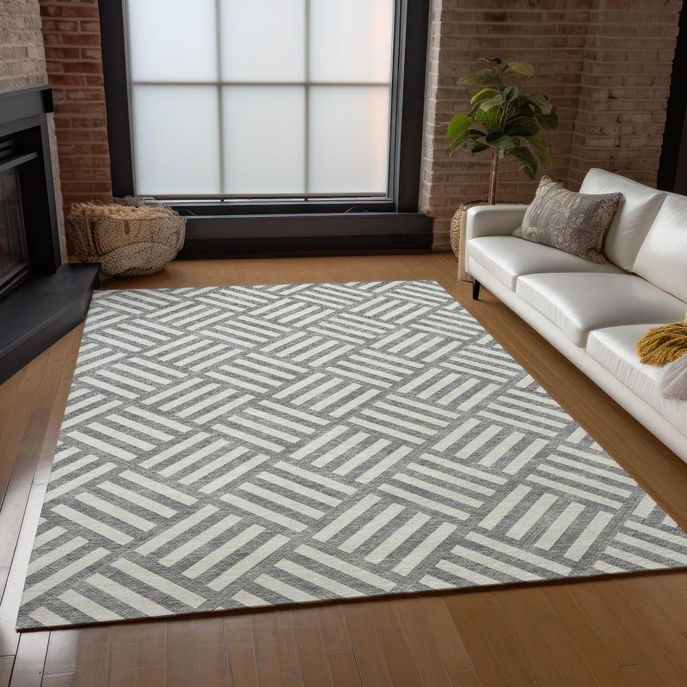 Chantille ACN620 Gray 3' x 5' Rug. Picture 7