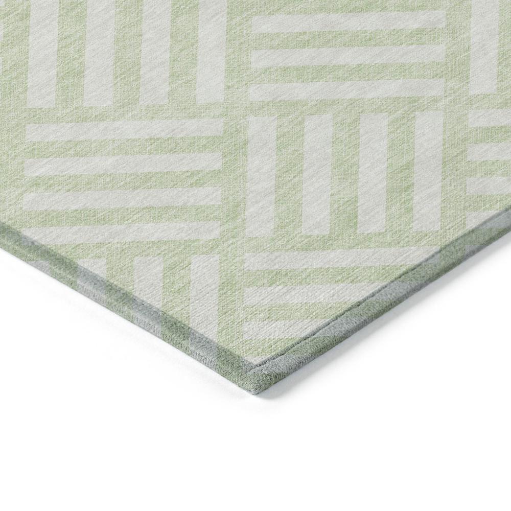Chantille ACN620 Green 2'3" x 7'6" Rug. Picture 3