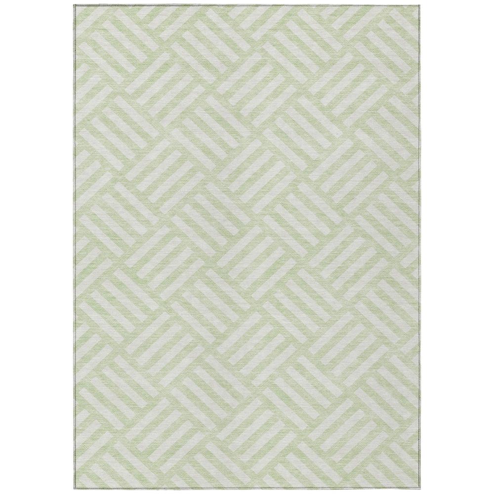 Chantille ACN620 Green 3' x 5' Rug. Picture 1