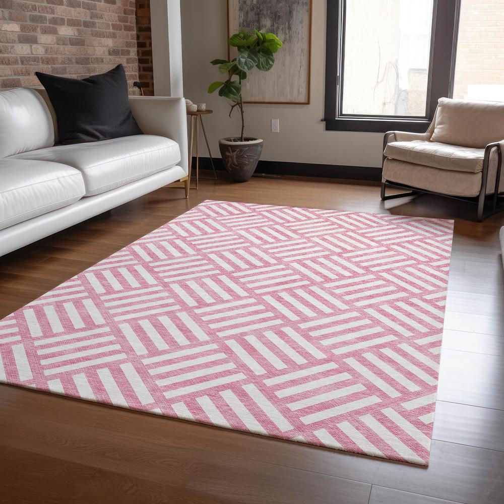 Chantille ACN620 Pink 3' x 5' Rug. Picture 6