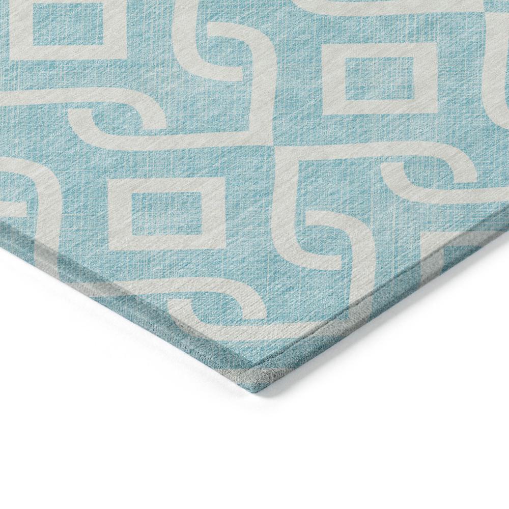 Chantille ACN621 Teal 2'3" x 7'6" Rug. Picture 4