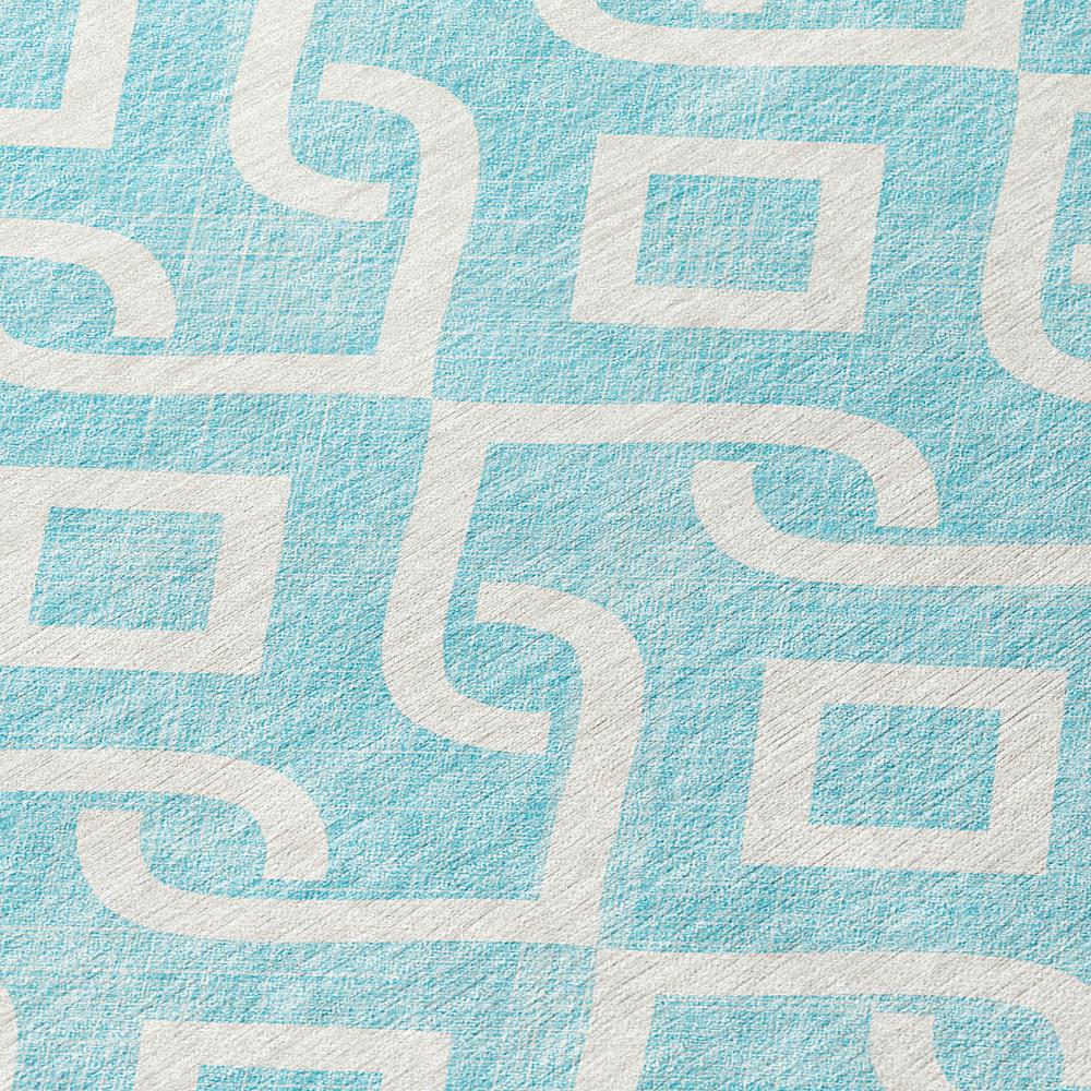 Chantille ACN621 Teal 2'3" x 7'6" Rug. Picture 6
