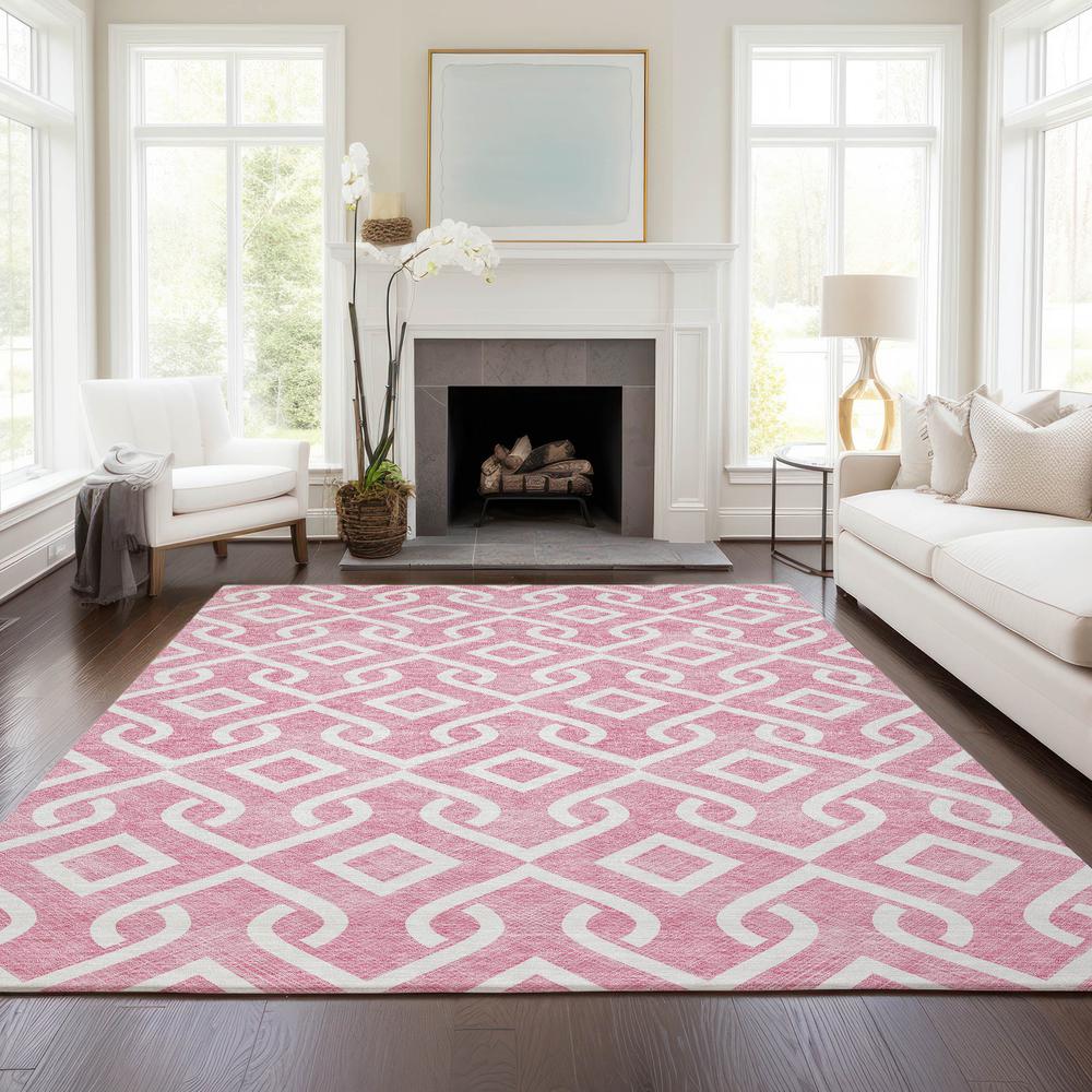 Chantille ACN621 Pink 3' x 5' Rug. Picture 6