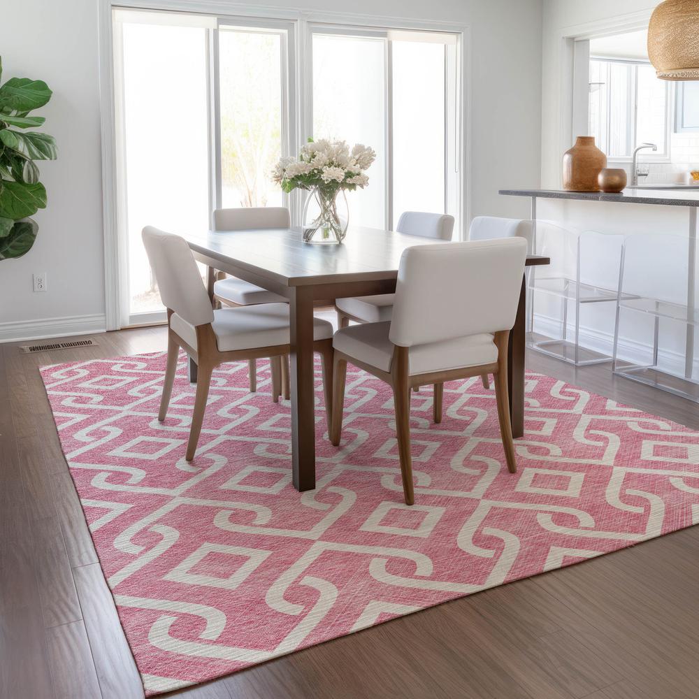 Chantille ACN621 Pink 3' x 5' Rug. Picture 7