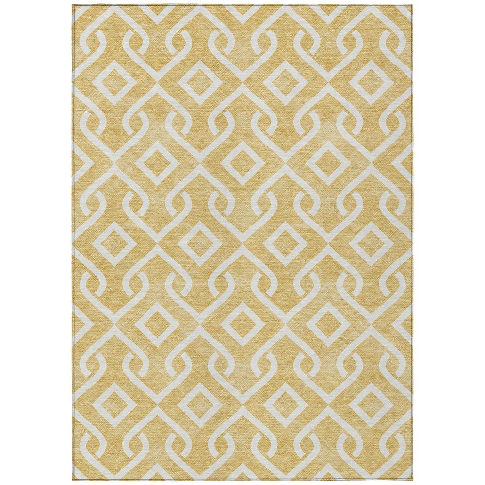 Chantille ACN621 Gold 3' x 5' Rug. Picture 1