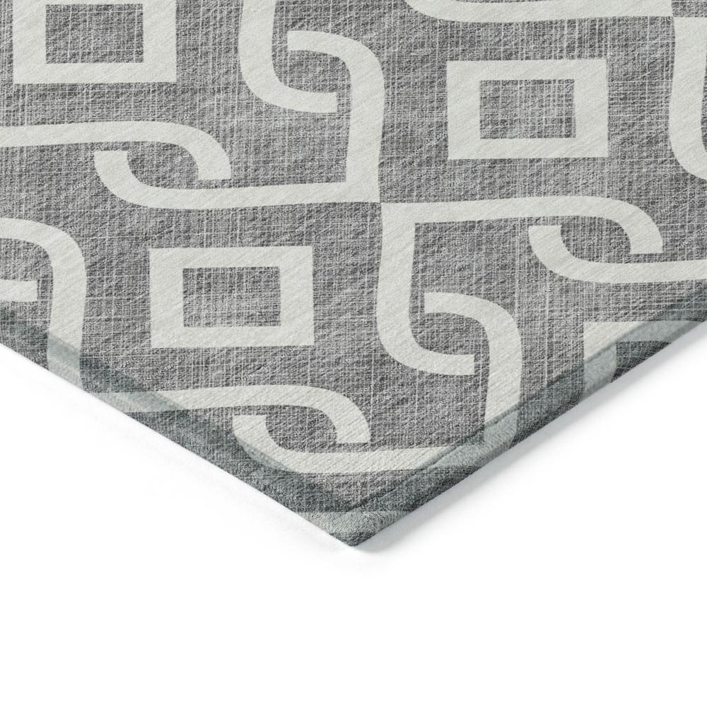 Chantille ACN621 Gray 2'3" x 7'6" Rug. Picture 3