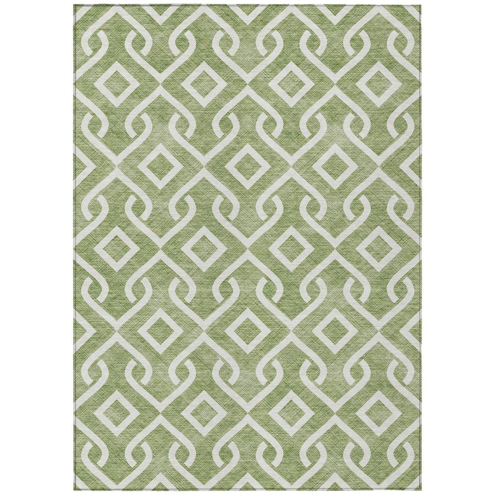 Chantille ACN621 Green 3' x 5' Rug. Picture 1