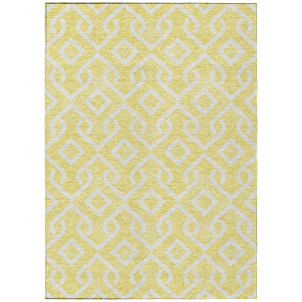 Chantille ACN621 Gold 3' x 5' Rug. Picture 1