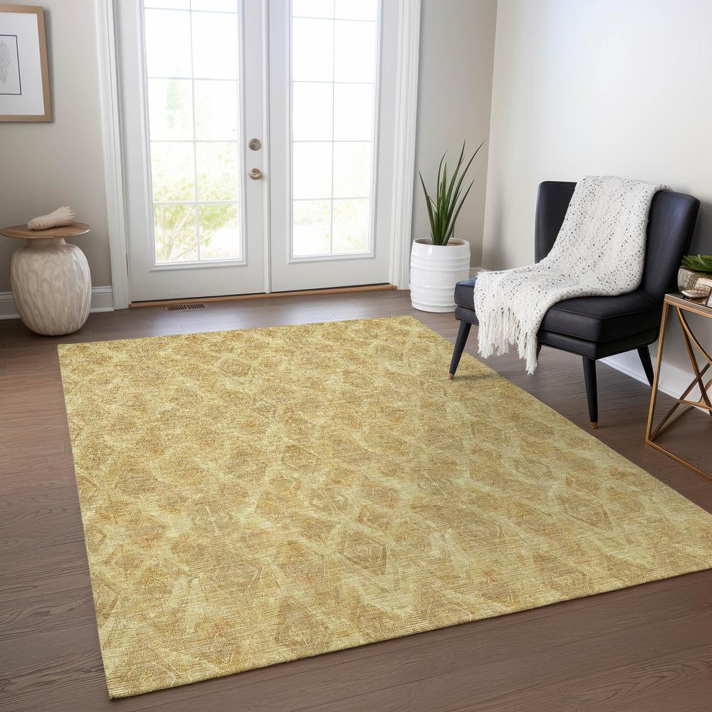 Chantille ACN622 Gold 3' x 5' Rug. Picture 6