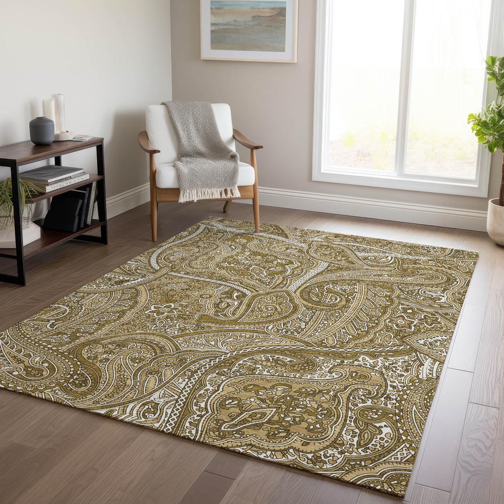 Chantille ACN623 Brown 3' x 5' Rug. Picture 6