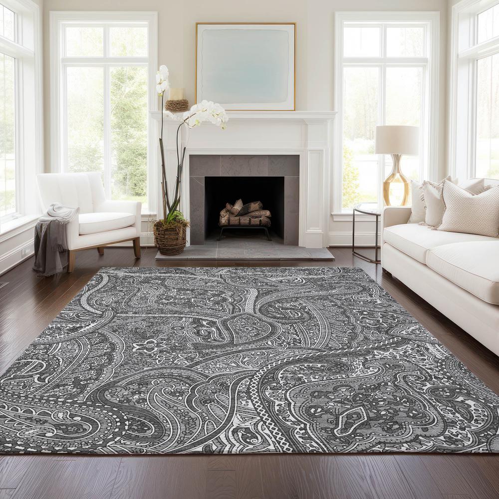 Chantille ACN623 Gray 3' x 5' Rug. Picture 6