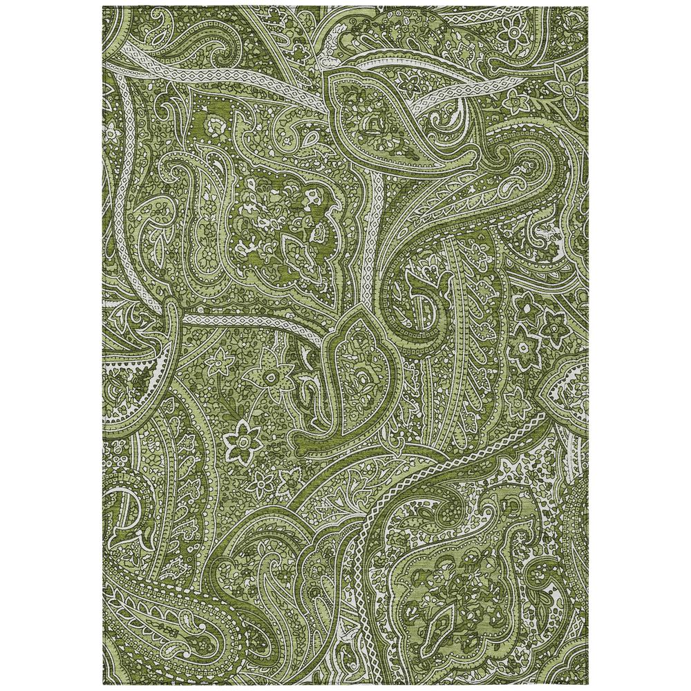 Chantille ACN623 Green 3' x 5' Rug. Picture 1