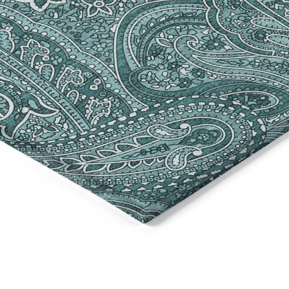 Chantille ACN623 Teal 2'3" x 7'6" Rug. Picture 3