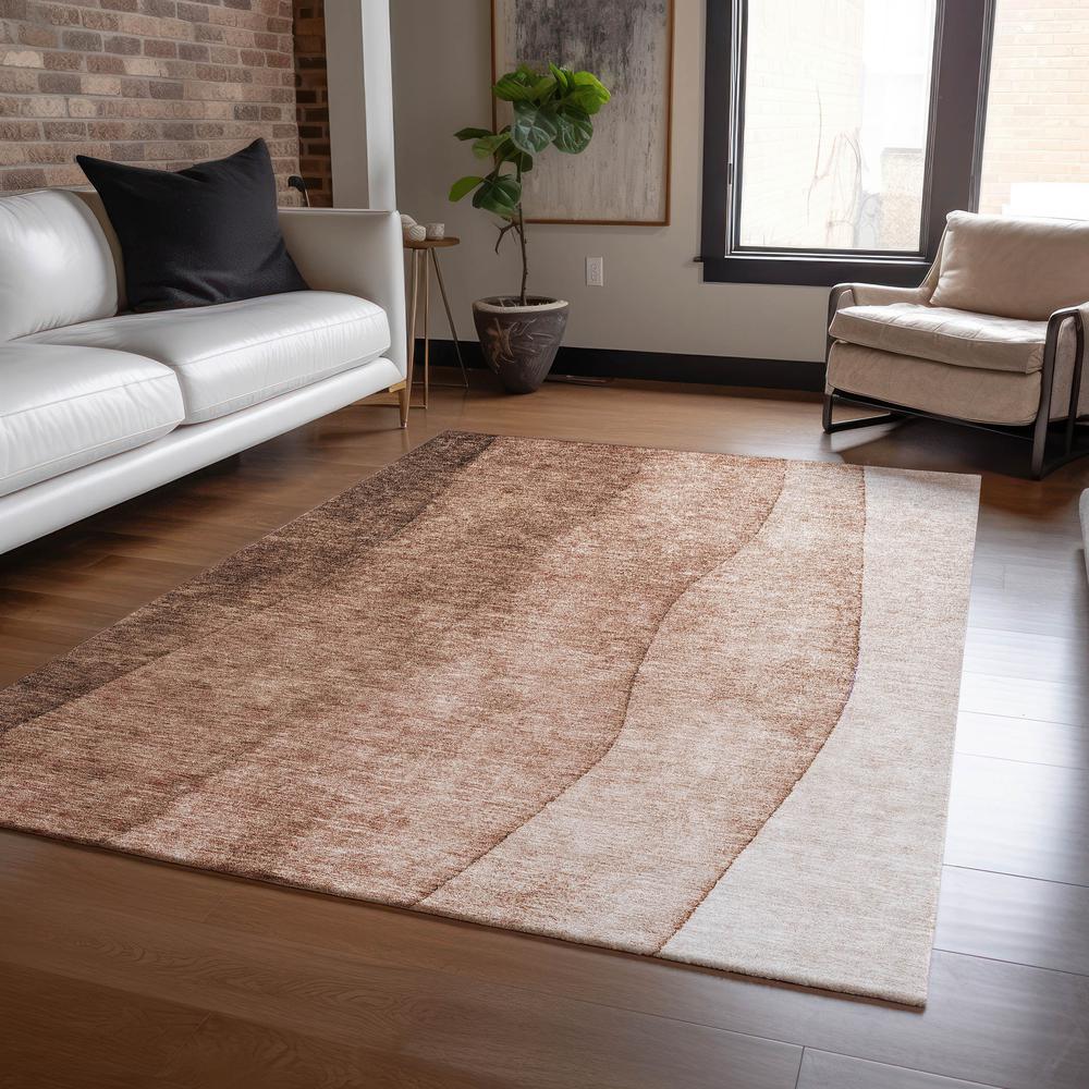 Chantille ACN625 Brown 3' x 5' Rug. Picture 6