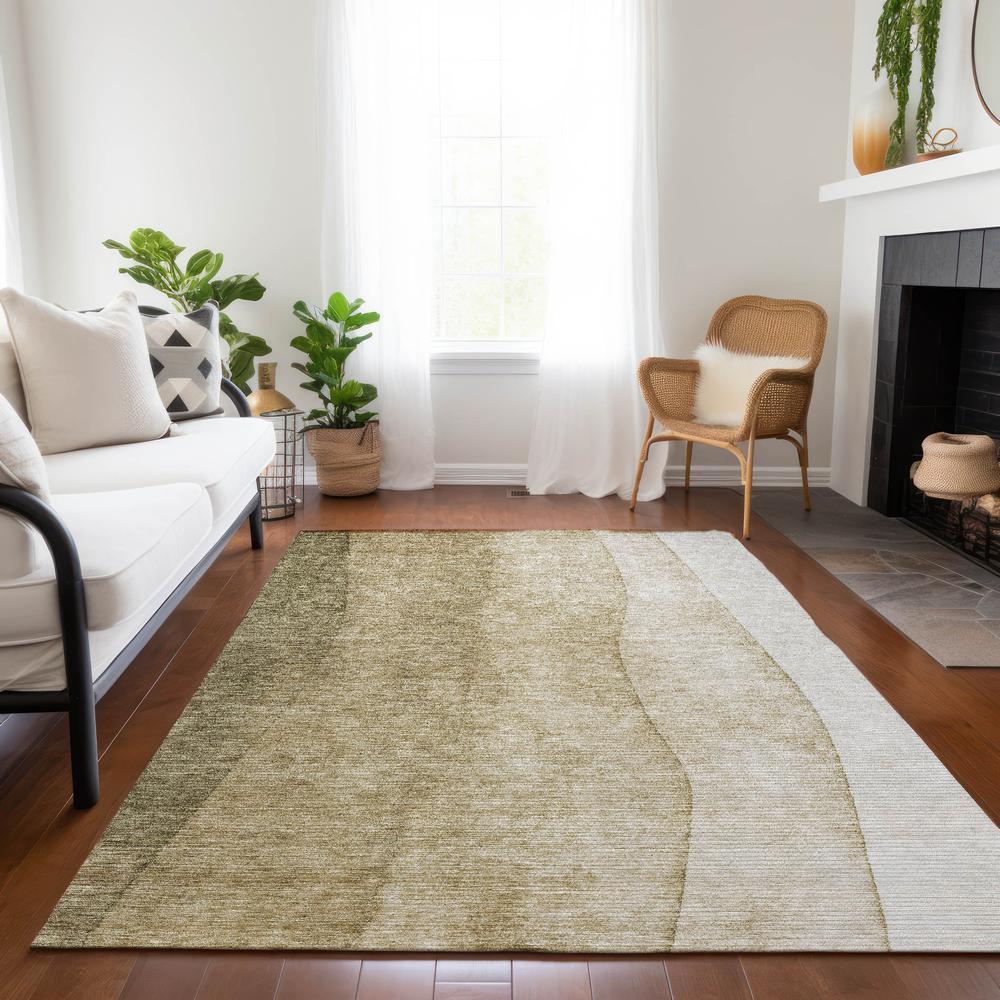 Chantille ACN625 Brown 3' x 5' Rug. Picture 7